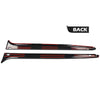 G-PLUS Bed Rail Caps 6'6" Compatible with Chevy Silverado 2007 2008 2009 2010 2011 2012 2013 Black Ultimate
