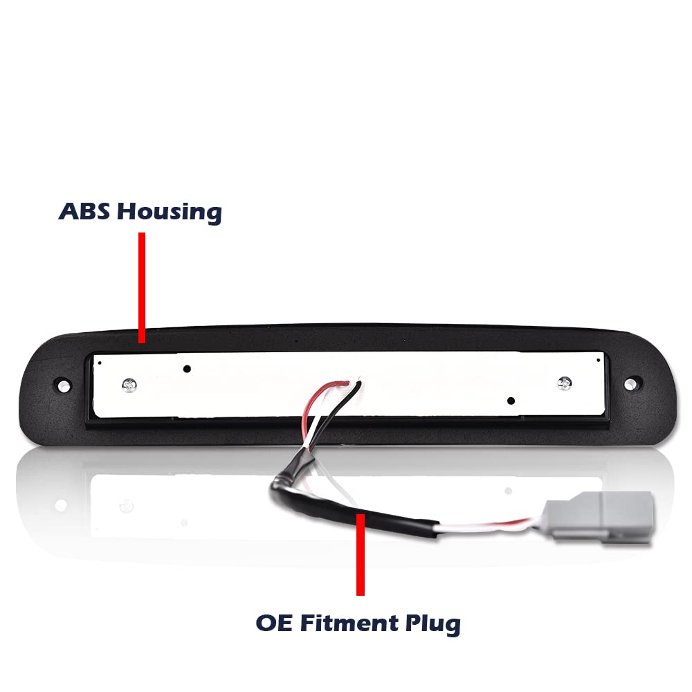 G-PLUS LED Third Type X High Mount Brake Stop Light Compatible with 1993-2011 Ranger 1999-2016 F250 F350 F450 F550 Super Duty 1995-2003 Mazda B2300 B2500 B3000 B4000 CC3Z13A613B