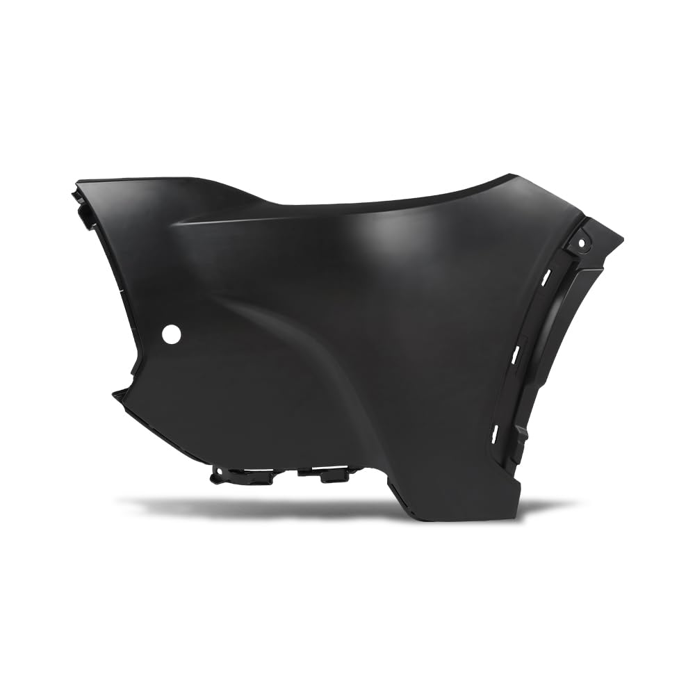 G-PLUS Front LH Side Bumper Cover Compatible with Toyota Corolla Cross 2022 2023 2024 2025 Fit XLE Models with Park Assist Only Black