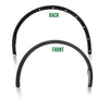G-PLUS Front Right Passenger Side Fender Flares Compatible with Tesla Model Y MY 2020 2021 2022 2023 2024 149416400B, 149418800B Wheel Opening Molding Arch Trim Black