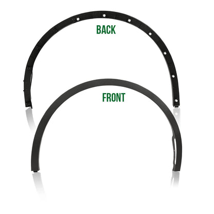 G-PLUS Front Right Passenger Side Fender Flares Compatible with Tesla Model Y MY 2020 2021 2022 2023 2024 149416400B, 149418800B Wheel Opening Molding Arch Trim Black