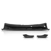 G-PLUS Windshield Cowl Vent Panel W/Side Cowl Cover Trim ABS Compatible with Toyota RAV4 2013-2018 55708-0R030, 557080R030 Black