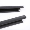 G-PLUS Black Rear Outer Window Sweep Felt Kit Compatible with Chevy Silverado GMC Sierra 1500/2500/3500 2001-2007,Fit Chevy Suburban Avalanche 1500/2500 2002-2006,Fit GMC Yukon 2001-2006 2PCS