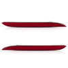 G-PLUS Pair Rear Bumper Reflector, Compatible with Ford Mustang EcoBoost 2015-2017, LH Driver & RH Driver Side 2PCS, FR3Z15A448A, FR3Z15A449A