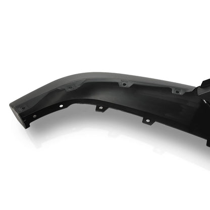 G-PLUS Black Front Bumper Valance Fit Chevy Silverado 1500 2016-2018/Silverado 1500 LD 2019 Textured w/Tow Hook Holes 84029800, GM1015135C