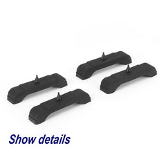 G-PLUS Radiator Pad Insulators 4PCS for GM Buick Chevy 1968-1982 Side View