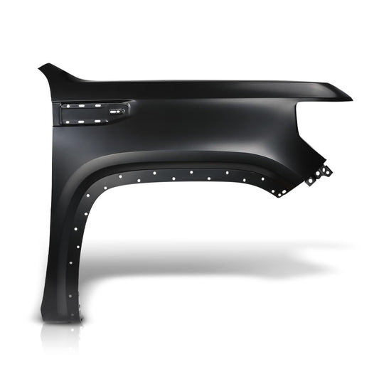 G-PLUS Front Right Fender Compatible with GMC Sierra 1500 2019 2020 2021 2022 2023 84496745, GM1241413 Black