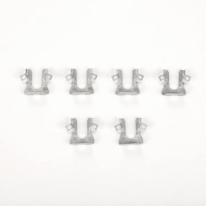 G-PLUS Headlight Retaining Clips Compatible with 1992-1996 Ford F150 F250 F350 Bronco Crown Victoria,Headlight Mount Tab Repair Kit 6Pcs