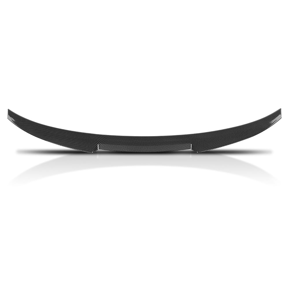 G-PLUS Rear Trunk Spoiler Wing Compatible with BMW G20 3 Series 4 Door Sedan 2019 2020 2021 2022 2023 2024 2025, Fit BMW G80 M3 Sedan 2021 2022 2023 2024 2025 Carbon Fiber Black