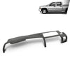 G-PLUS TPE Dash Cover Dashboard Compatible with Chevy Silverado 2007-2013 (LS, LT, or Work Truck ONLY), Fit GMC Sierra 2007-2013 (SL, SLE, or Work Truck ONLY), Fit Dual Glovebox Style Dashes Gray