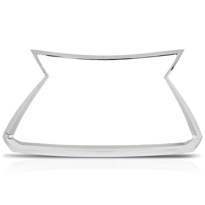 G-PLUS Upper & Lower Chrome Grille Molding Trim Compatible with LX RX350 RX450h 2016-2019/RX350L RX450hl 2018-2019 LX1210114, LX1202110, 531210E120, 531220E060 Silver