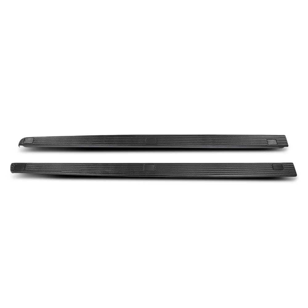 G-PLUS Side Rail Top Molding Covers LH RH Compatible with Ford F250 F350 F450 F550 Super Duty 2002-2016 Fit Models with 8 FT Truck Bed 2C3Z99291A40AAA 2C3Z99291A41AAA Black