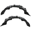 G-PLUS New Front Driver & Passenger Side Fender Liner Set Compatible with 2009-2018 Dodge Ram R1500 68110686AE, 68110687AE CH1249152, CH1248152 Black Pair