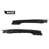 G-PLUS Front Bumper Black Lower Trim Molding set Compatible with 2018 2019 2020 Toyota Camry SE/XSE