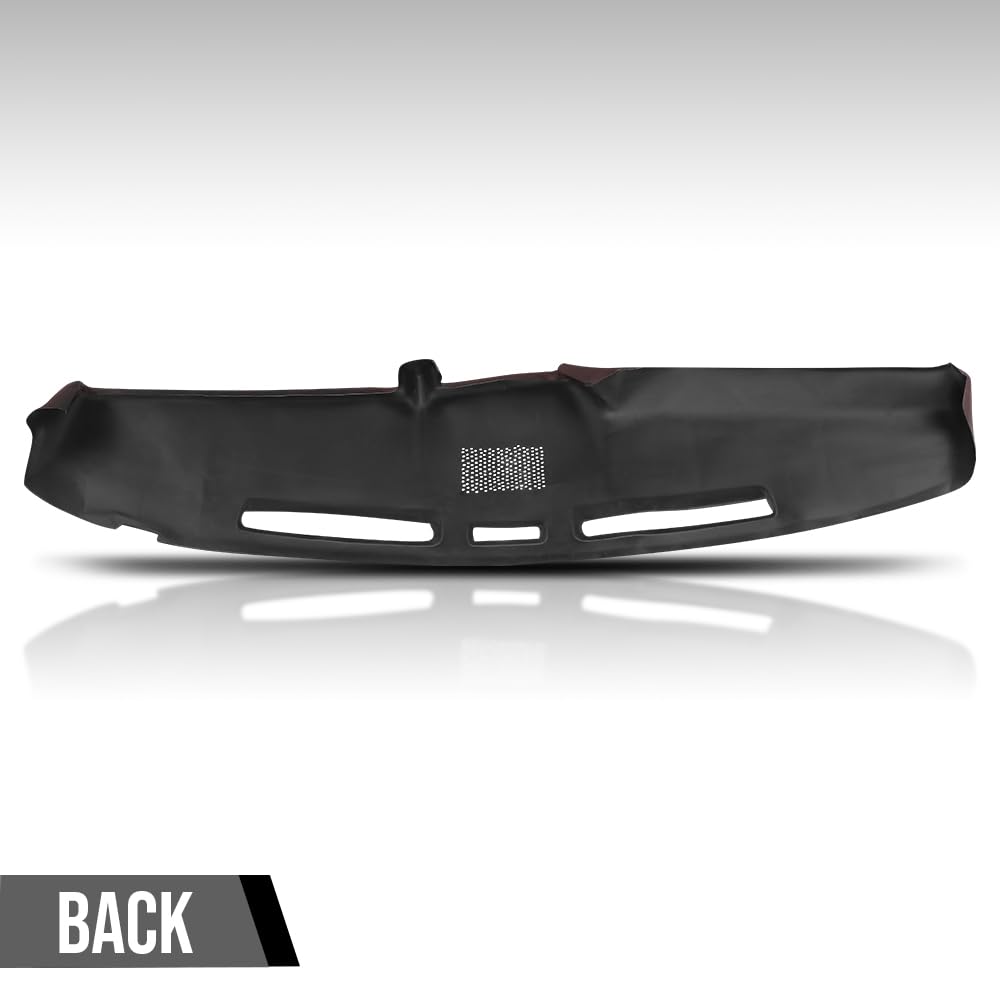 G-PLUS Dash Cover Panel Compatible with Ford F100 F150 F250 F350 Bronco 1980 1981 1982 1983 1984 1985 1986 Red