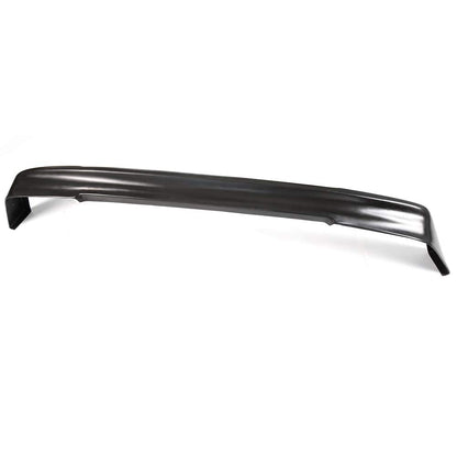 Front Bumper Lip Compatible for Honda Civic 1988 1989 1990 1991 | CS Style Unpainted Black PU Front Lip Finisher Under Chin Spoiler