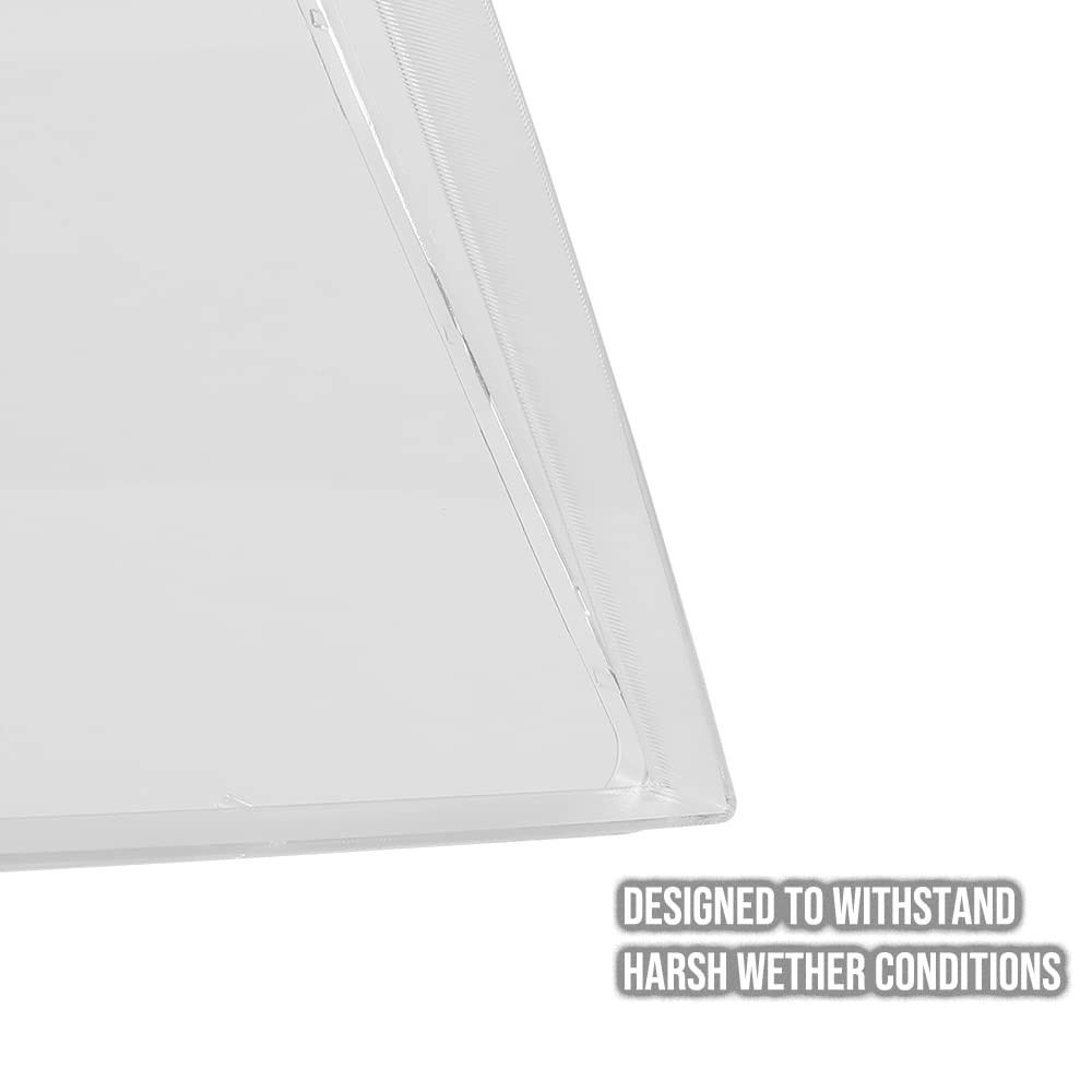 G-PLUS Headlight Lamps Protector Clear Lens Cover Clear Compatible with 2007-2014 Chevy Tahoe Suburban 1500/2007-2013 Chevy Avalanche Suburban 2500