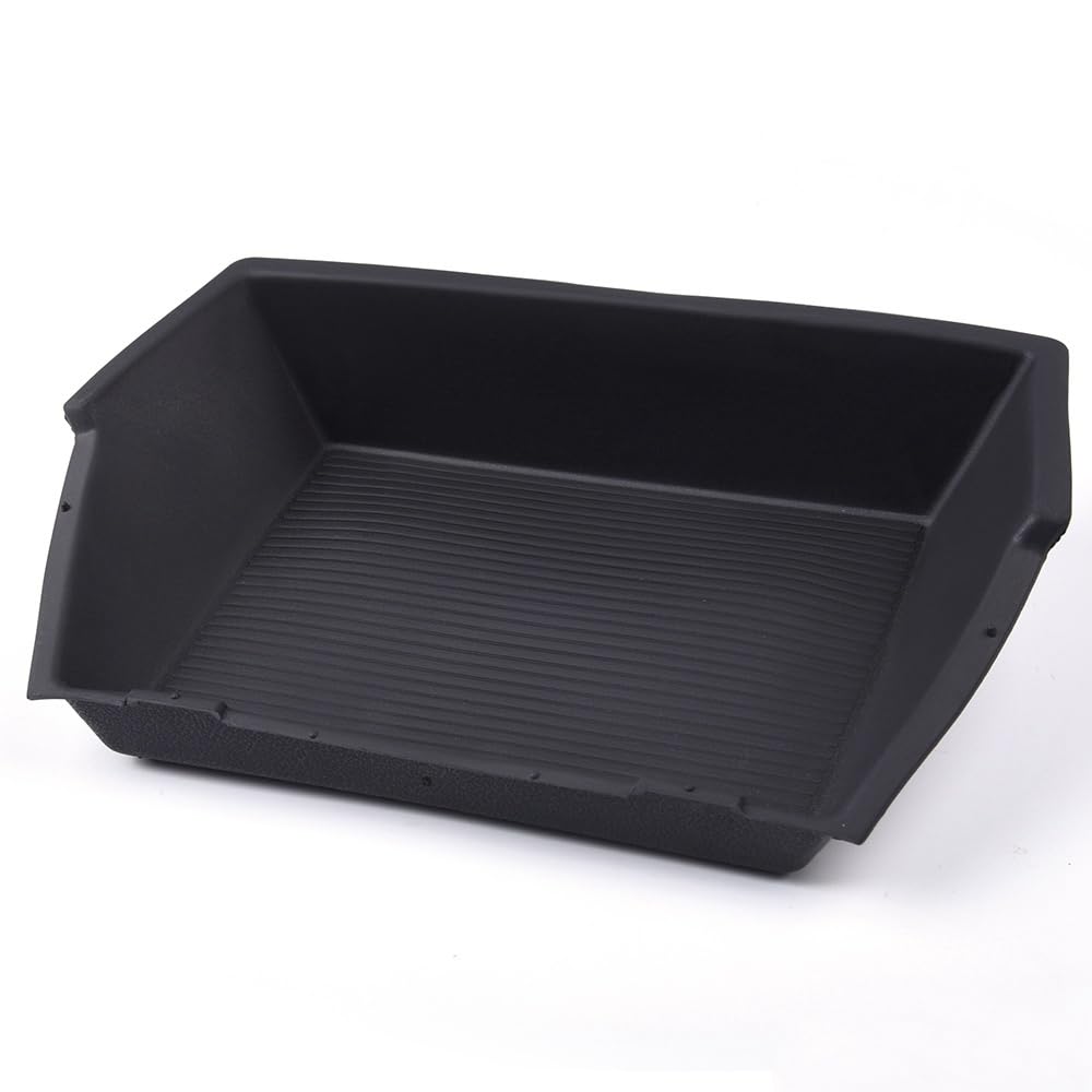 G-PLUS Front Center Console Mat Insert Compatible with Dodge Ram 1500 2015-2019, Fit Dodge Ram 2500 2016 2017 Full Length Center Console Mat Rubber 5VC95DX9AB, 5VC95DX9AA
