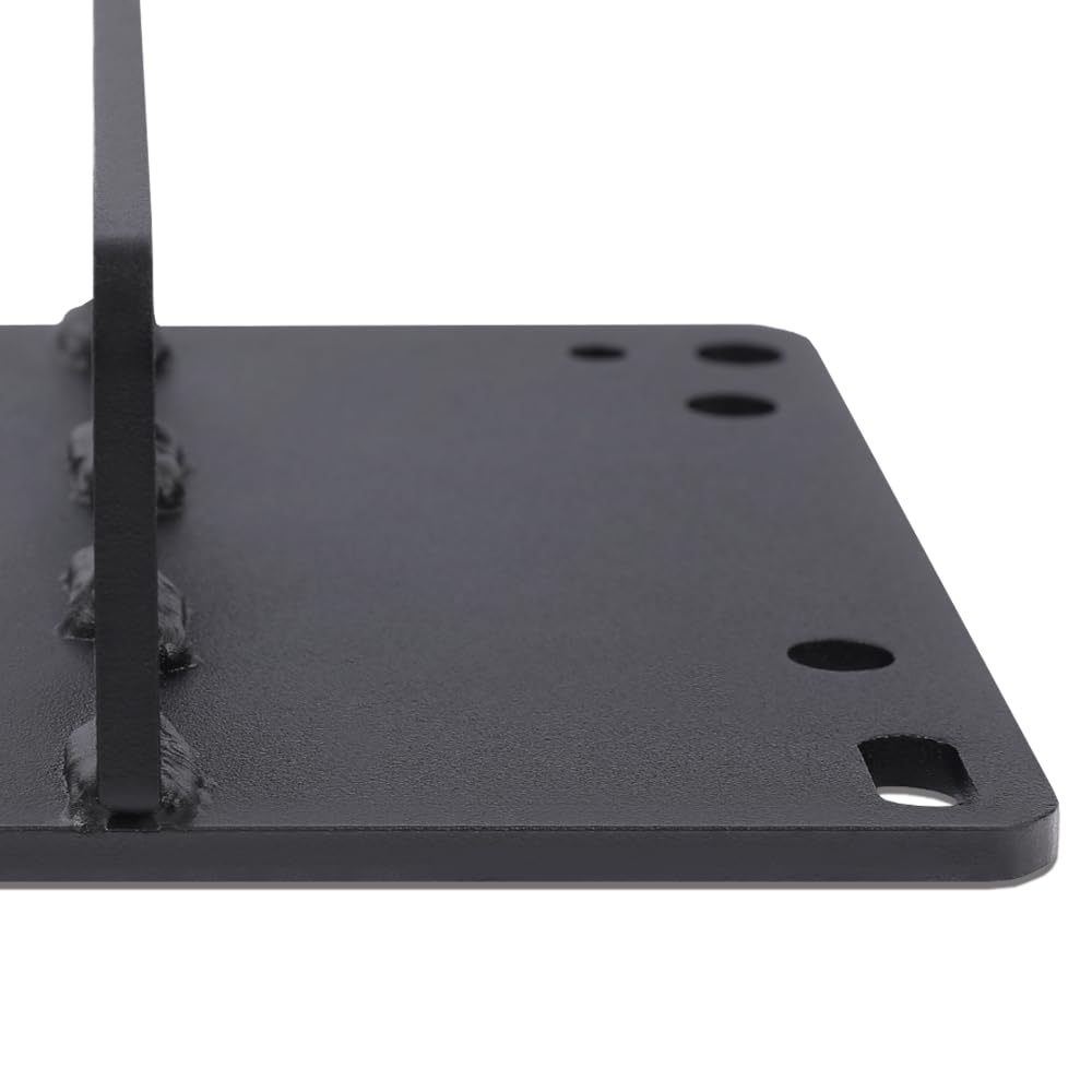 G-PLUS Carb Carburetor Hoist Iron Black Motor Engine Lifting Plate Bracket Compatible with SBC BBC Chevy Ford