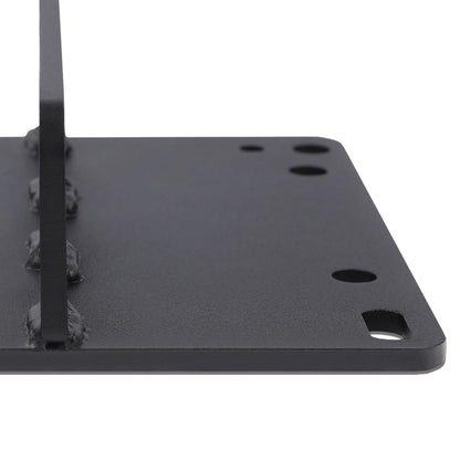 G-PLUS Carb Carburetor Hoist Iron Black Motor Engine Lifting Plate Bracket Compatible with SBC BBC Chevy Ford