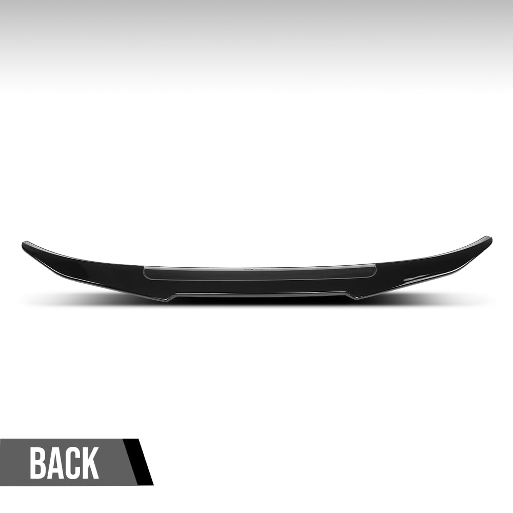 G-PLUS Rear Trunk Spoiler Wing Compatible with BMW 2 Series F44 220i 228i M235i Gran Coupe 4 Door 2020 2021 2022 Rear Trunk Spoiler Lip Wing Glossy Black