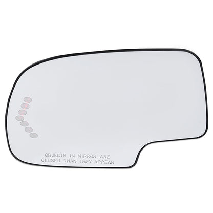 G-PLUS Heated Mirror Glass w/Turn Signal Compatible with Chevy Silverado/Chevy Tahoe/GMC Sierra/GMC Yukon/Cadillac Escalade 2003-2006 Left Side, GM1324102, 88944391