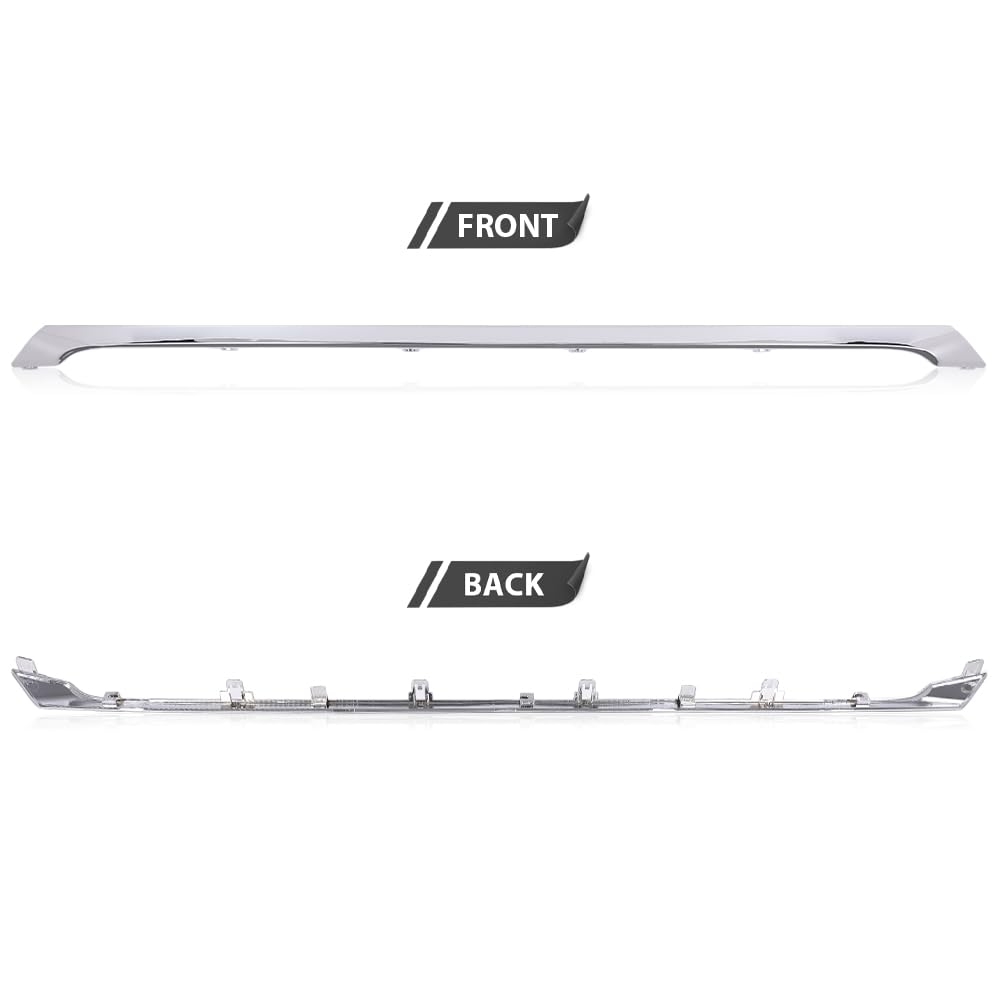 G-PLUS New Bumper Face Bar Trim Molding Step Pad Front Compatible with Nissan Pathfinder 2017-2020 620769PF0A, NI1044113