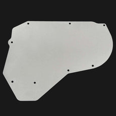 G-PLUS A/C Heater Delete Panel Plate Compatible with Camaro Firebird 1970-1981 Nova 1968-1974 Front View
