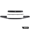 G-PLUS Complete Tailgate Cap Molding Kit 3 PCS Compatible with 2017-2020 Ford Super Duty F250 F350 (for Models with Integrated Tailgate Step ONLY) 324099266144