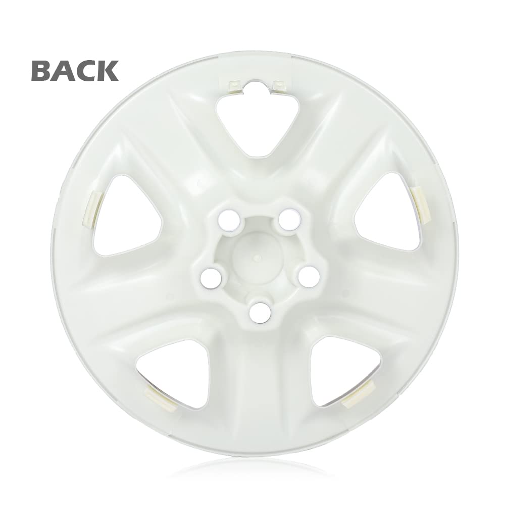 G-PLUS 17” Hubcap Wheel Covers 1pcs, Car Replacement Wheel Chrome Skin Hub Cap Covers Compatible with Toyota RAV4 2006-2011, Toyota RAV4 2012 (Gasoline)