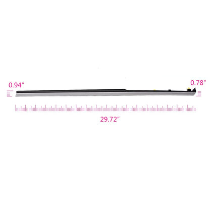 G-PLUS Molding Trim Compatible With 2015 2016 2017 Hyundai Sonata, Fender Chrome Garnish (Front Left(Driver Side))