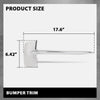 G-PLUS Front Bumper Trim Kit Compatible with BMW X5 sDrive35i xDrive35d xDrive35i xDrive50i 2014-2018,Fit BMW X5 xDrive40e 2016-2018 51117325395, 51117325396, BM1038153, BM1039153 Silver