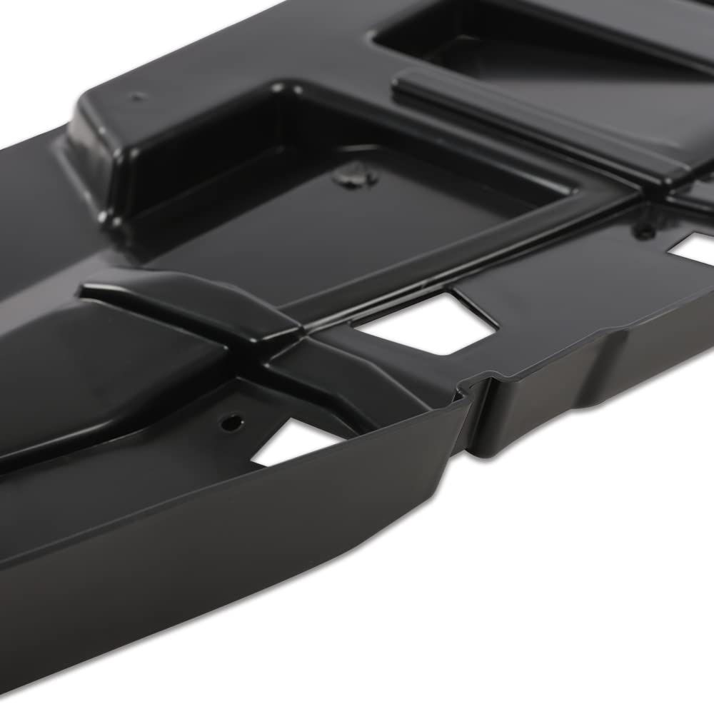 G-PLUS Black Front Engine Splash Shield Compatible with 2016-2019 Chevy Malibu Hybrid 2016-2018 Malibu L/LS/LT/Premier 22976385 GM1228151 Engine Splash Shield Replacement