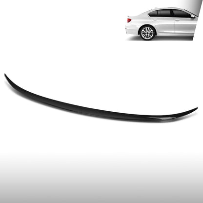 G-PLUS Rear Trunk Spoiler Wing Compatible with BMW F10 5 Series 4 Door Sedan Model 2011 2012 2013 2014 2015, Fit BMW F10 M5 Sedan 2011 2012 2013 2014 2015, Not Fit Wagon Model Glossy Black