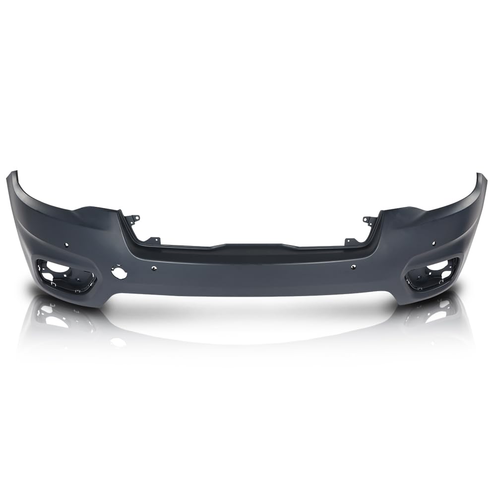 G-PLUS Front Upper Bumper Cover Compatible with Jeep Cherokee 2019-2023, 68406536AD, CH1014141, Primed Black