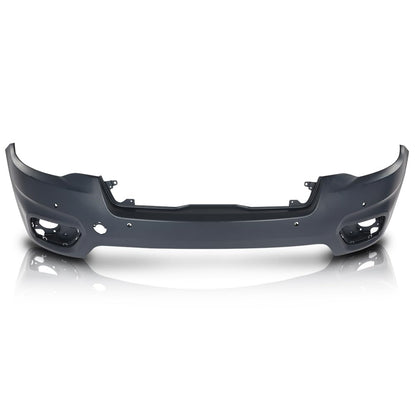 G-PLUS Front Upper Bumper Cover Compatible with Jeep Cherokee 2019-2023, 68406536AD, CH1014141, Primed Black