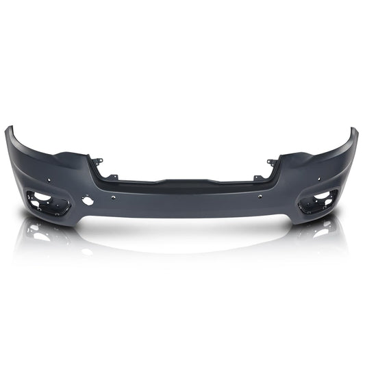 G-PLUS Front Upper Bumper Cover Compatible with Jeep Cherokee 2019-2023, 68406536AD, CH1014141, Primed Black