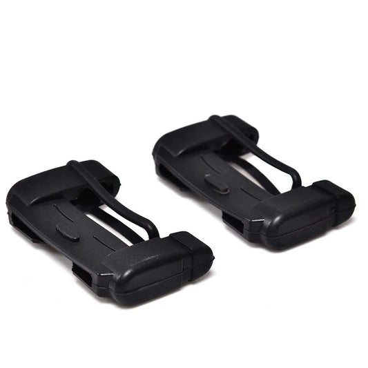 G-PLUS Universal Seat Belt Buckle Cover Replacement For Auto Car Seat Belt Buckle Clip Protector Trim Silicone Safety Accessories (Black)