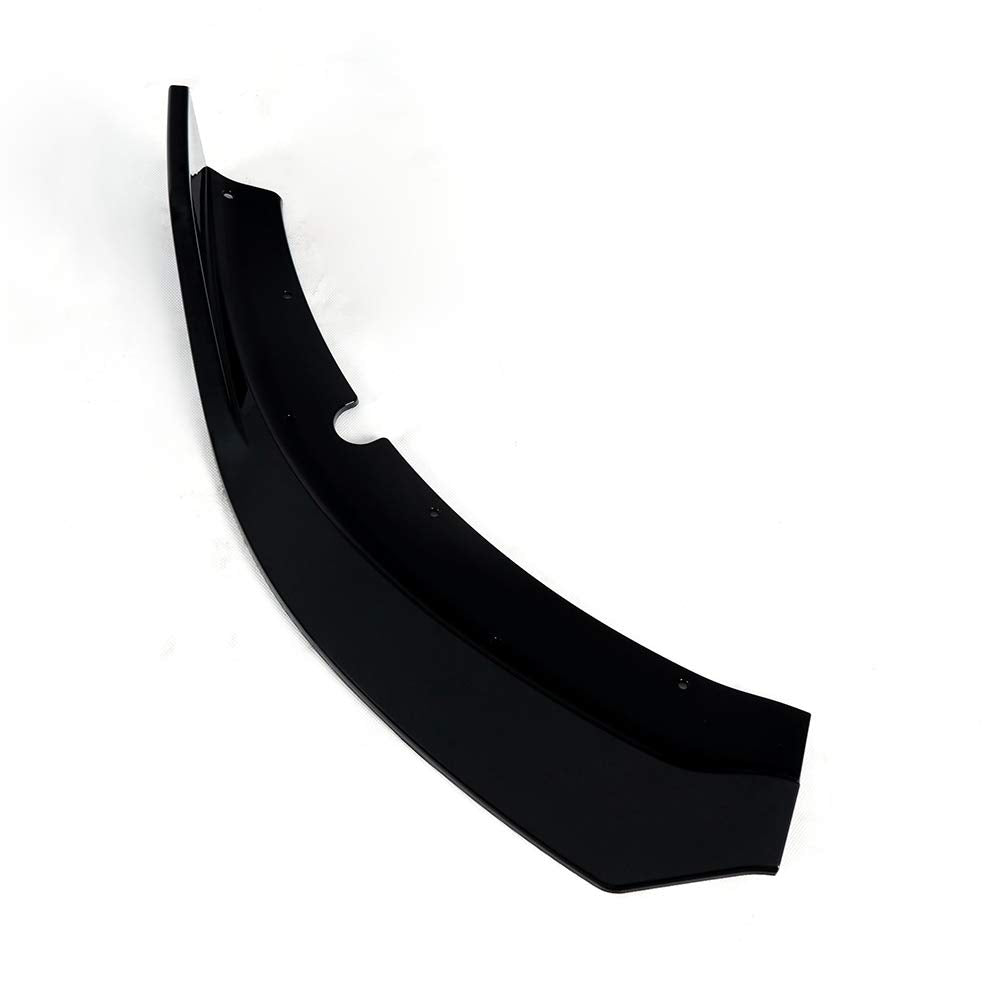 G-PLUS Front Bumper Lip Spoiler Air Chin Body Kit Spiltter Compatible for 2015-2016 Dodge Charger SRT
