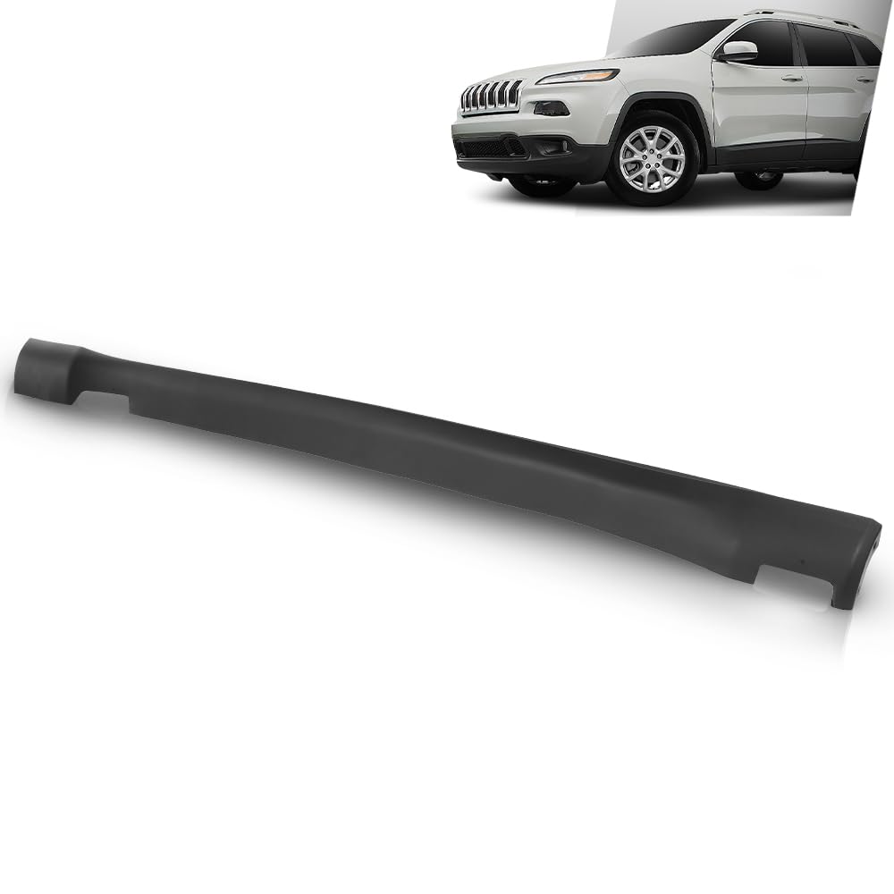G-PLUS Skirt Rocker Molding Panel Left Driver Side Compatible with Jeep Cherokee 2014-2022 1YW37RXFAH
