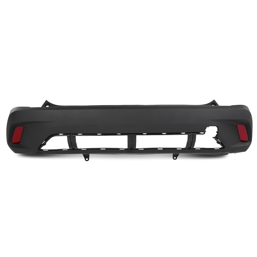 G-PLUS Rear Bumper Cover Compatible with Toyota Corolla Cross 2022-2025, Fit L & LE Models Without Park Assist Sensor Holes Only, TO1100363, 521590A200, 187-11272, Black