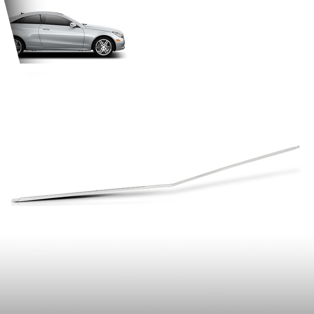 G-PLUS Front Bumper Cover Molding Compatible with Benz E350 E550 Base Convertible 2-Door 2011-2013 Fit Benz E350 E550 Base Coupe 2-Door 2010-2013 2078852321, MB1044106 Silver