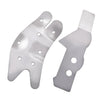 G-PLUS 2 PCS Frame Support Kit Grey, Steering Box Frame Support Bracket Repair, Compatible With 73-87 4WD Chevy/GMC C/K10/K15/K25/K35