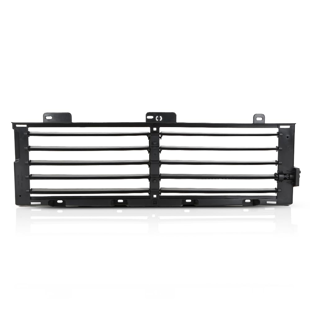 G-PLUS Lower Radiator Shutter Grille Assembly Compatible with Land Rover Discovery Sport 2020-2023,Fit Land Rover Range Rover Evoque 2020-2023