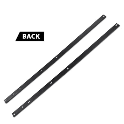 G-PLUS Roof Rack Side Rail Package Black 2 pcs Compatible with Chevy Traverse 2009-2017 19244264