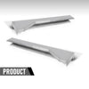 G-PLUS Inner Rocker Panel Support Braces Compatible with Chevy Camaro Pontiac Firebird 1967-1969 Silver