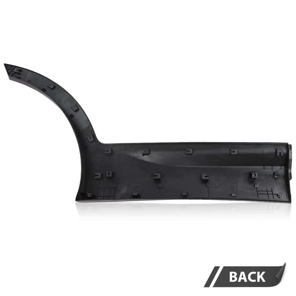 G-PLUS Rear Left Door Lower Molding Door Garnish Compatible with Santa Fe Sport 2013-2018 87731-4Z000, 877314Z000, Matte Black