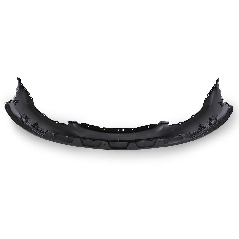 G-PLUS Front Bumper Cover Compatible with Tesla Model Y 2020 2021 2022 2023 w/Park Sensor Hole, 149374500A, 1493736S0A, Black Primed