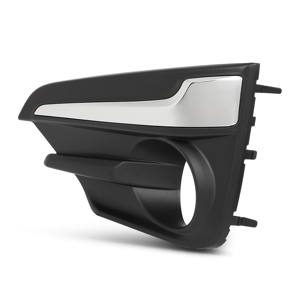 G-PLUS Front Left Fog Light Bezel Cover, Compatible with Subaru Impreza 2017-2019, Fit Models W/Chrome Trim, Driver Side, 57731FL050, SU1038113