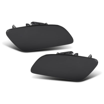 G-PLUS Front Bumper Headlight Washer Cover Set Compatible with Porsche Panamera 2017-2021 971807754G2X, 971807753G2X OE Standard, Snap-in Installation Black